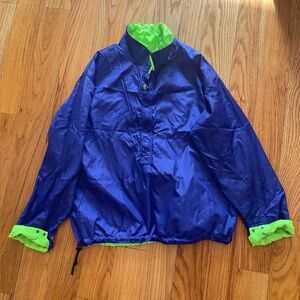 Patagonia reversible quarter zip windbreaker